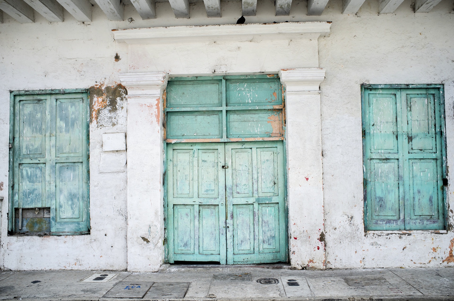 Turquoise Door